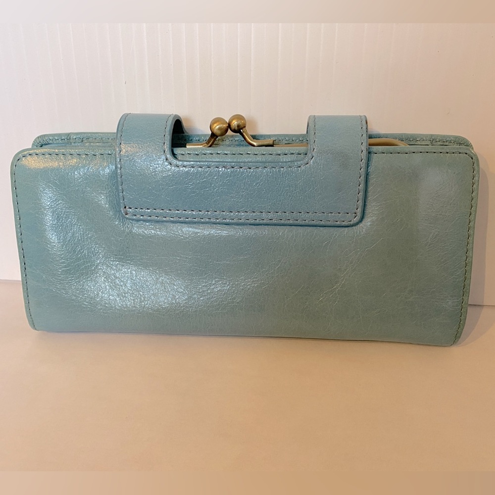 HOBO international light blue wallet/wristlet